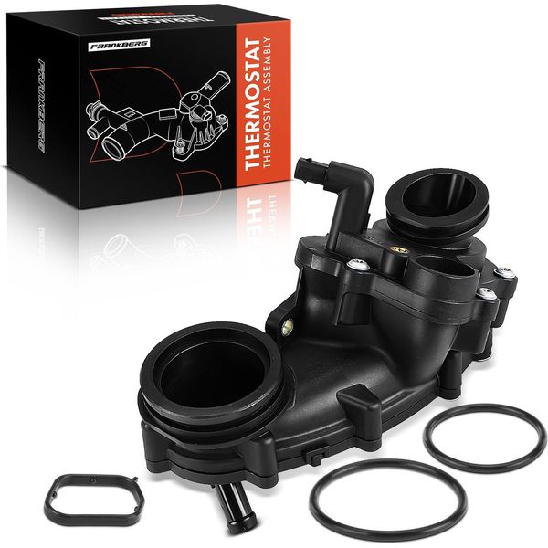 Frankberg 1X Termostato Refrigerante Per Vw Touareg Audi A4 8W2 8WC A5 F53 F5P A6 4G2 A7 A8-image
