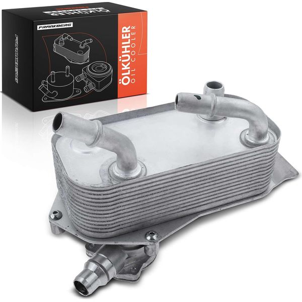 Frankberg 1X Radiatore Olio Motore Per Bmw Serie 1 E81 Serie 3 E90 Serie 3 Touring E91 X1 E84 Z4 Roadster E89-image