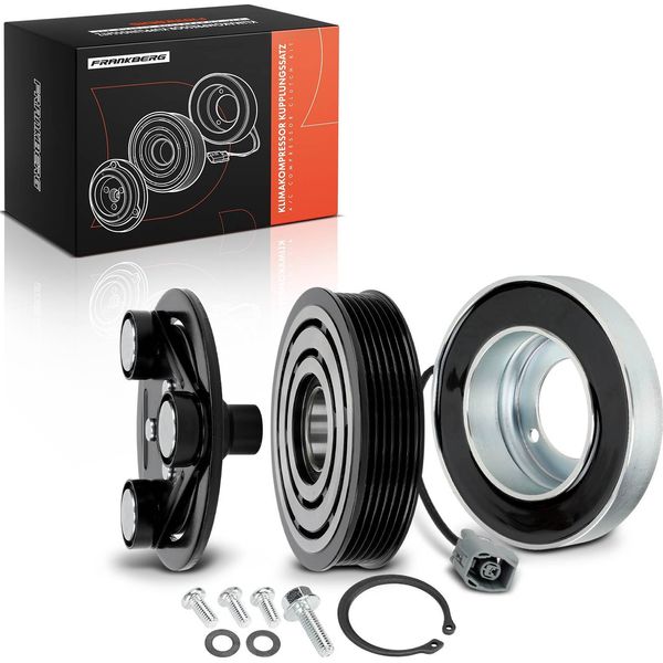 Compressore Aria Condizionata Frankberg 1X Frizione Magnetica Per Mazda 3 Bk 1.3L 1.6L 2003-2009-image