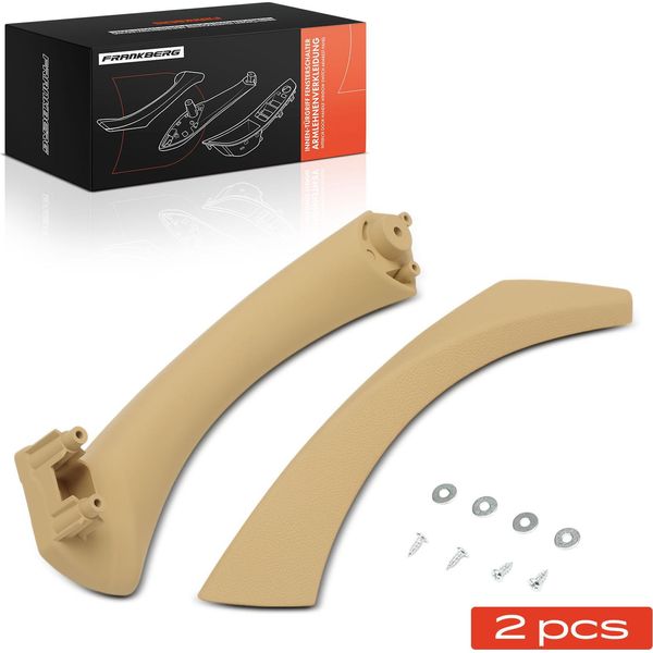 Frankberg 2X Maniglia Della Porta Interna A Sinistra Per Bmw Serie 3 Cabrio Coupé E90 E93 E92-image