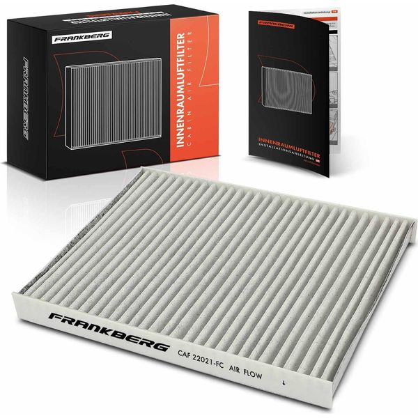 Frankberg 1X Filtro Aria Cabina A Carboni Attivi Per Smart Fortwo 453 Renault Twingo Iii Bca Bcm-image