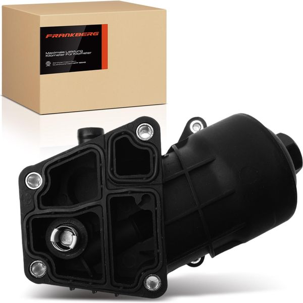 Frankberg 1X Radiatore Olio+Filtro Olio Per Vw Polo 6C Seat Ibiza Iv Skoda Fabia Ii Roomster 1.2L-image