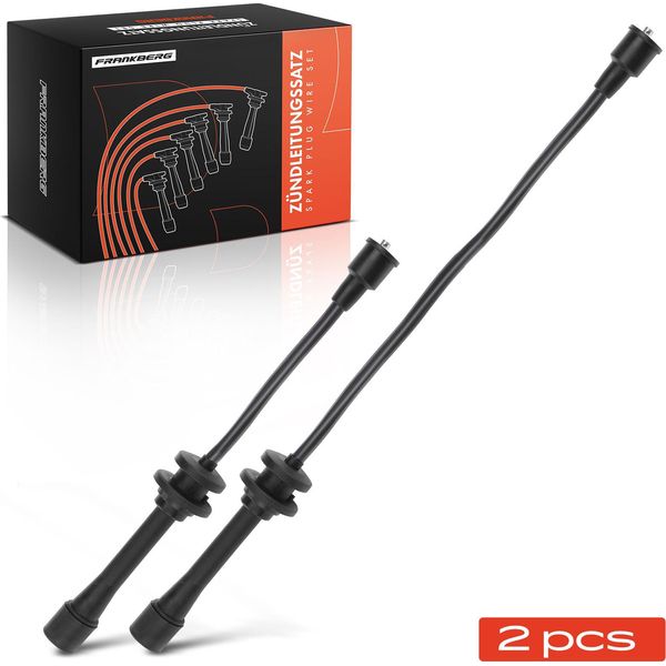 Frankberg 2X Set Cavo Accensione Per Kia Carens I Fc Clarus K9A Shuma Fb 1.8L-image