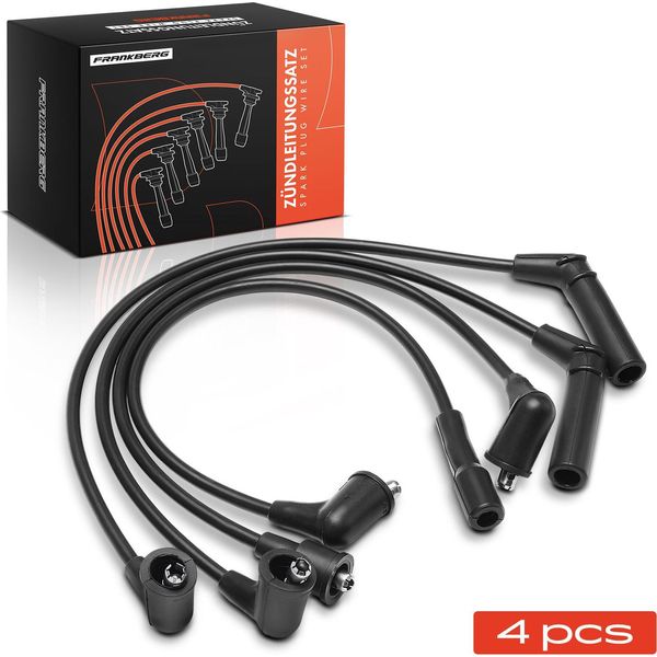 Frankberg 4X Set Di Cavi Di Accensione Per Chevrolet Aveo Matiz Daewoo Kalos Tico-image