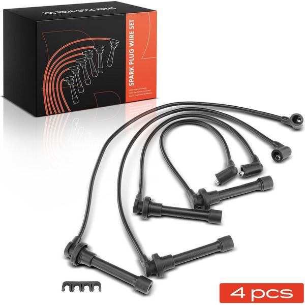 Frankberg 4X Set Di Cavi Di Accensione Per Honda Accord Vi Ch Cl Crx Iii Civic V/Vi HR-V-image