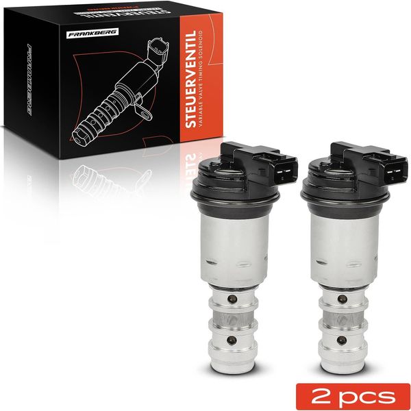 Frankberg 2X Valvola Di Controllo Fasatura Albero A Camme Per Bmw Serie 1 Serie 3 E46 E90-E93 Serie 5 E60 E61 X1 X3 X5 Z4-image