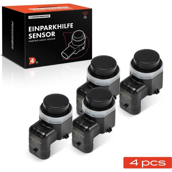 Frankberg 4X Sensore Di Parcheggio Pdc Anteriore E Posteriore Per Jaguar Xf Sportbrake X250 2008-2015-image