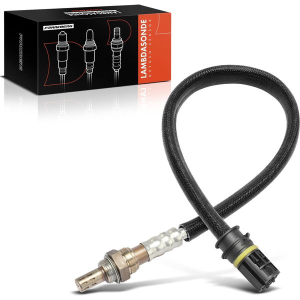 Frankberg 1X Sonda Lambda Sensore Di Controllo/Sensore Diagnostico Prima/Dopo Il Catalizzatore Per Bmw Serie 3 E46 E36 E38 E39 Serie 7 Serie 8 X3 Z3-image