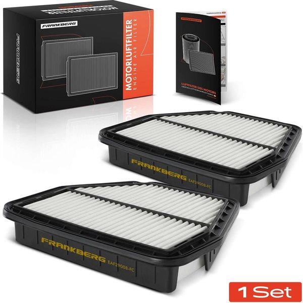 Frankberg 2X Elemento Filtrante Aria Per Chevrolet Captiva C100 Opel Antara L07 Benzina Diesel-image