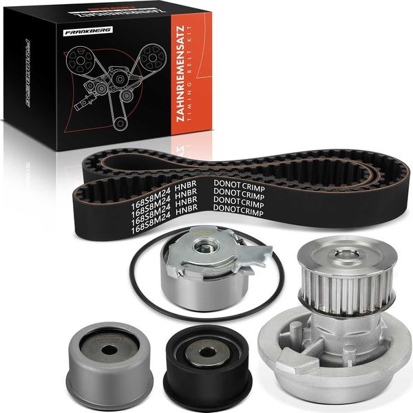 Frankberg 1X Cinghia Di Distribuzione Set Cinghia Di Distribuzione Pompa Dell'acqua Per Opel Astra G T98 Astra H A04 Zafira-image