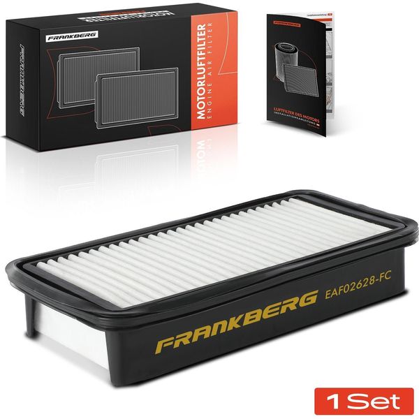 Frankberg 2X Elemento Filtrante Aria Per Hyundai Accent Iii Mc Kia Rio Ii Jb 1.5L 05-11-image