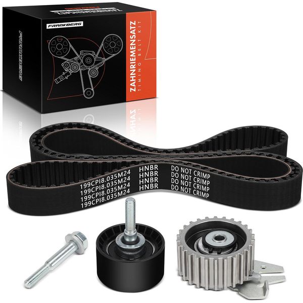 Frankberg 1X Set Cinghia Di Distribuzione Per Fiat Ducato Jeep Compass Alfa Romeo Giulietta 2.0L-image