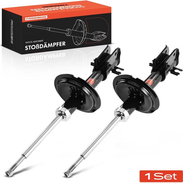 Frankberg 2X Ammortizzatore Asse Anteriore Per Fiat Seicento/600 187 0.9L 1.1L 1997-2010-image