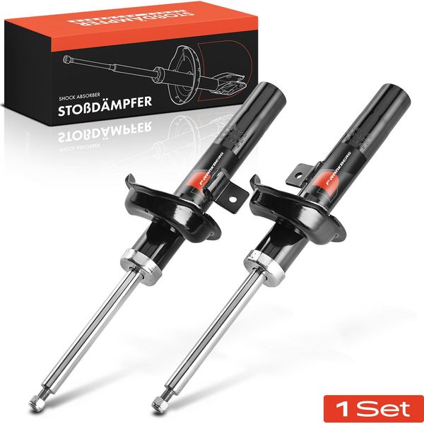 Frankberg 2X Ammortizzatore Asse Anteriore Per Ford Tourneo Connect Transit Connect P65 P70 P80 2002-2013-image