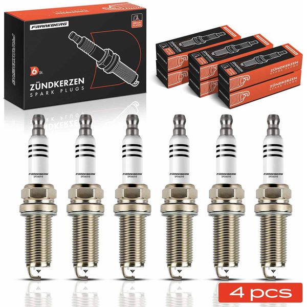 Frankberg 6X Candele Candele Di Accensione Per Bmw E81 E87 E90 E92 E93 E60 E61 E63 E83 E70 E85 E86-image