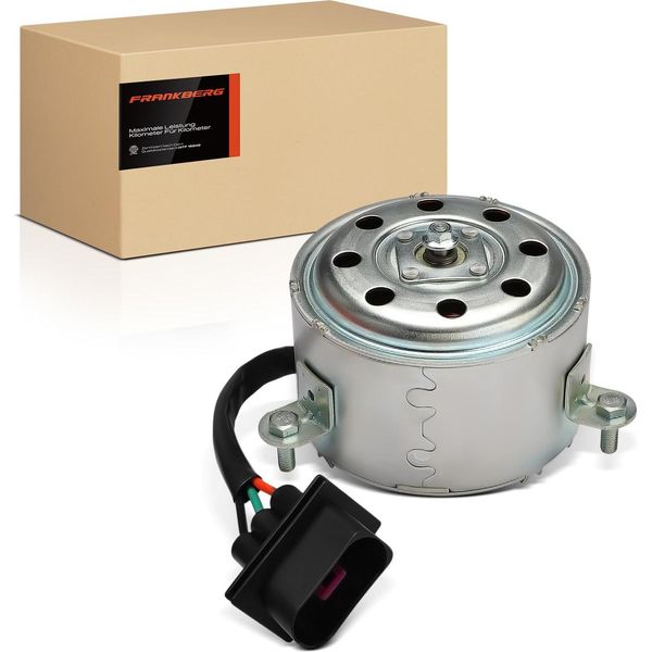 Frankberg 1X Ventola Radiatore Ventola Motore Raffreddamento Elettrico Per Vw Polo 9N Skoda Fabia Ibiza-image