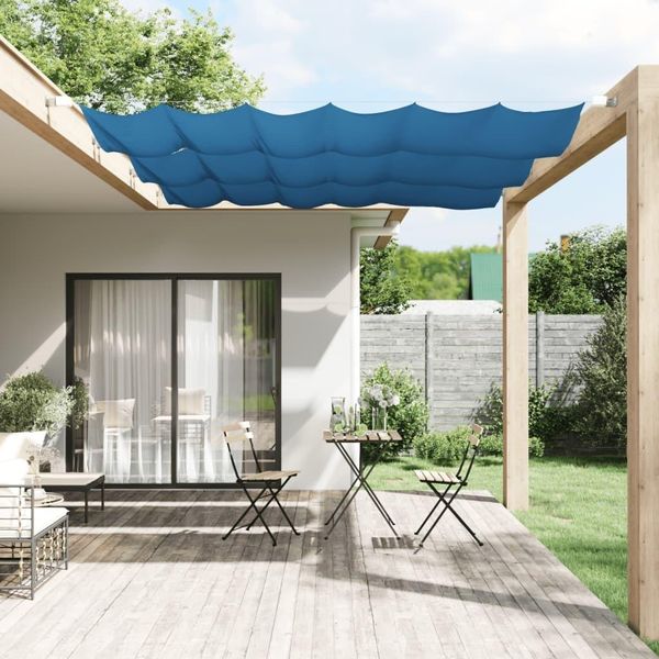 Maison Exclusive - Tenda Da Sole Verticale Blu 60X270 Cm Tessuto Oxford-image