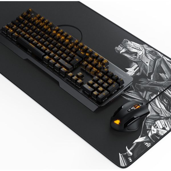 Tastiera, Mouse E Mousepad Spar Set, Tastiera Meccanica, Mouse E Mousepad Da Gioco Titanwolf-image