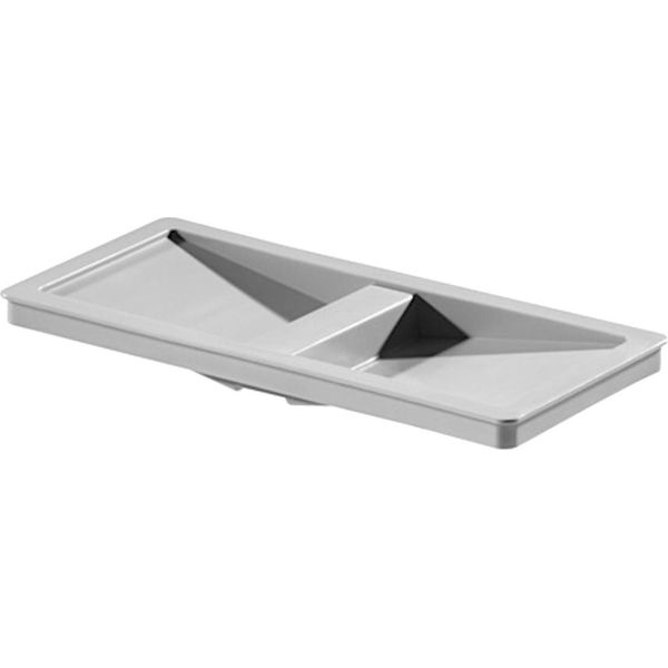 Coperchio Hailo 1107249 Per Bidone Interno Da 12 E 14 Litri Grigio Chiaro-image