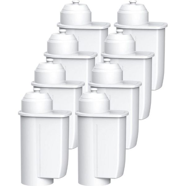 Filtro Acqua Di Ricambio Per Macchina Da Caffè Waterdrop Per Siemens ® EQ6, EQ9 S700, EQ500, TZ70003 TZ70033, Brita ® Intenza, SÜD , Confezione Da 8 Pz-image