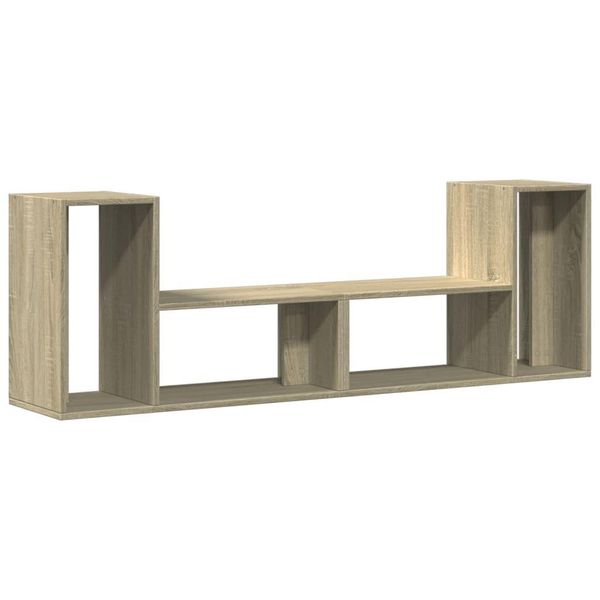 Mobili Tv 2 Pezzi Rovere Sonoma 75X30X50 Cm Materiale A Base Di Legno-image
