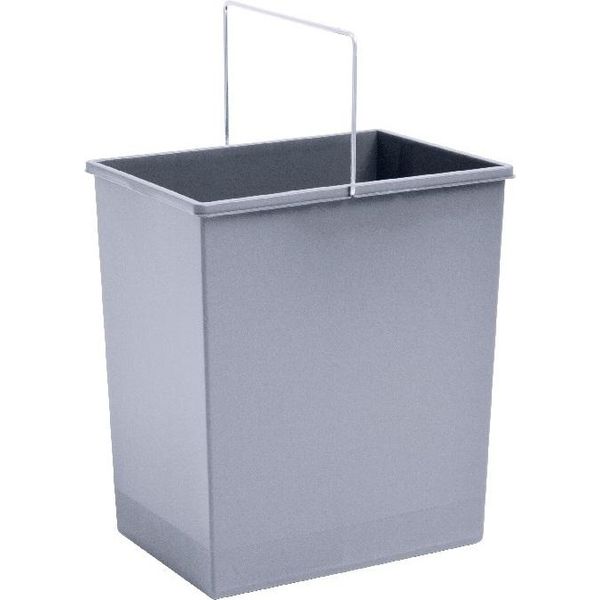 Cestino Interno Hailo 1077859 Grigio 20 L 316 X 226 X 350 Mm Con Maniglia-image