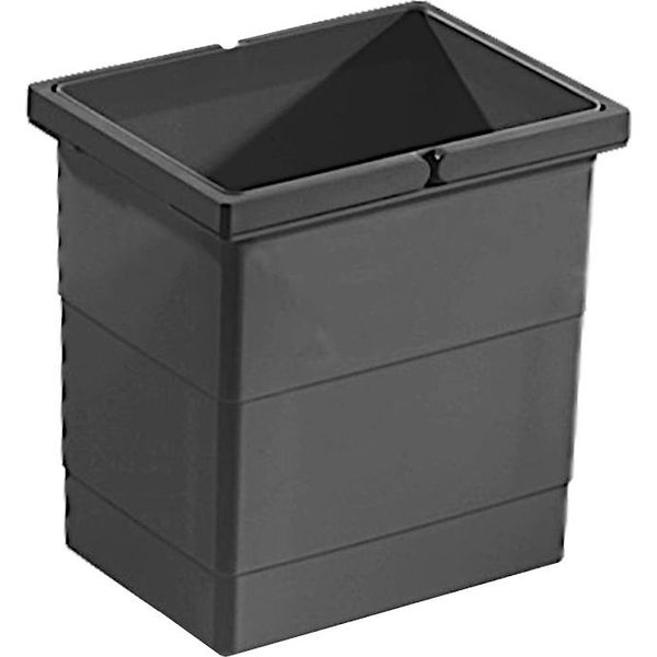 Cestino Interno Hailo 1138979 Grigio Scuro 6,5 Litri 226 X 174 X 220 Mm 2 Maniglie-image