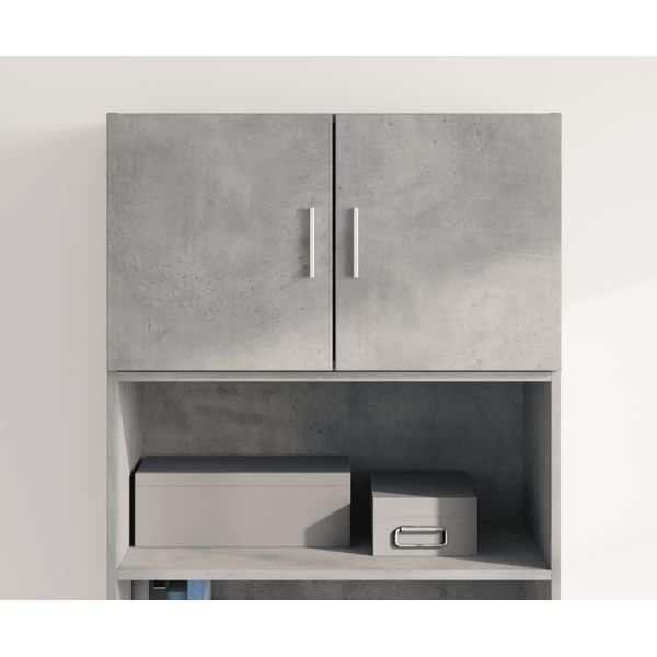 Stabli MöBel Armadio A Muro Grigio Cemento 70X42,5X40 Cm Materiale A Base Di Legno - Cassettiere CC8271749 1Pacco-image