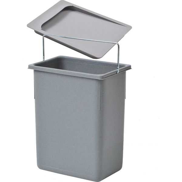 Bidone Interno Hailo 1094089 Con Coperchio 8,5 L 226X150X287 Mm Con Maniglia-image