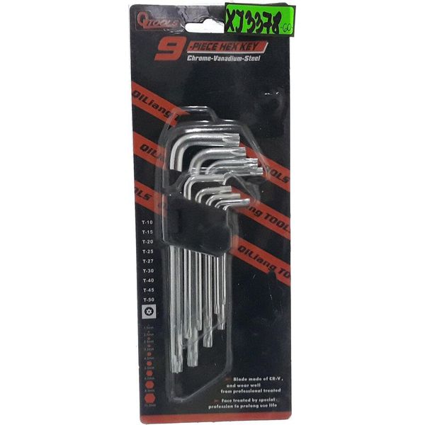 Pronett XJ3378 Set Di Chiavi A L Torx 9 Pz-image