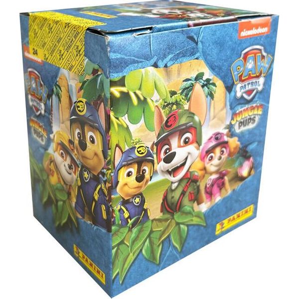 Paw Patrol - Cuccioli Della Giungla - Adesivi Da Collezione - 1 Espositore (36 Bustine)-image