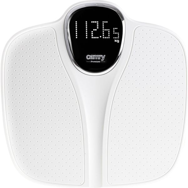 Briebe SC1125W Bilancia Pesapersone Digitale Ad Alta Precisione 180Kg, Display Lcd, Automatica Bianco Sporco-image