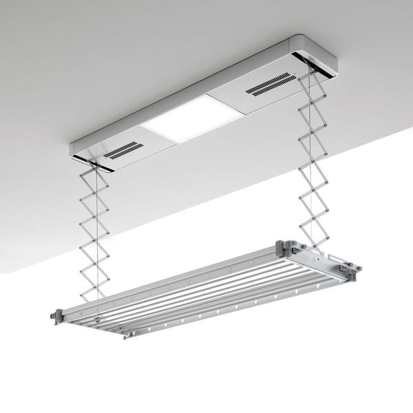 Stendibiancheria Elettrico A Soffitto Con Telecomando, 122 Cm - Foxydry Pro-image