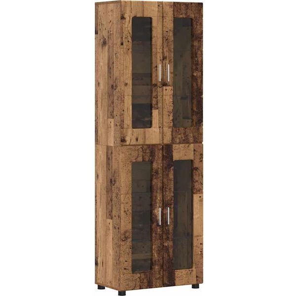 Syfax™ Credenza Legno Vecchio 60 X 35 X 182 Cm Legno Multistrato-image
