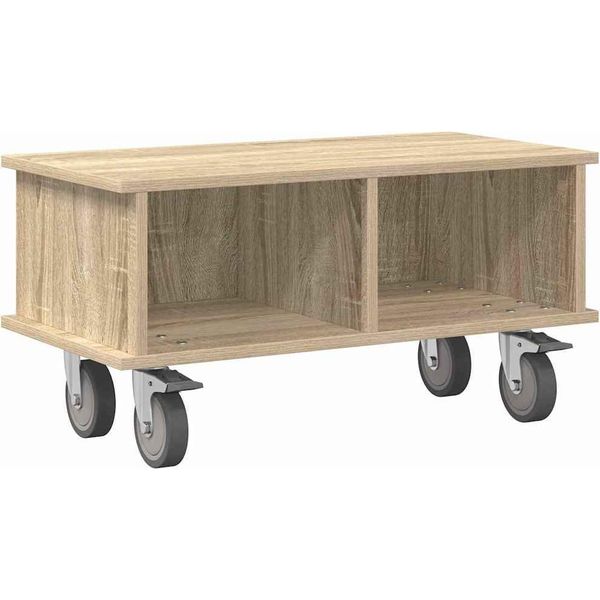 Vidaxl Porta Tv Rovere Sonoma 68,5 X 35 X 35 Cm Materiale In Legno-image