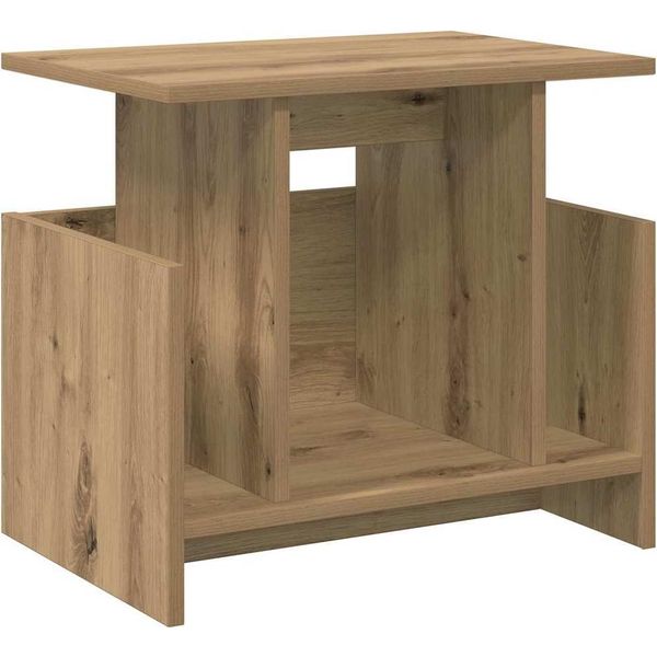 Vidaxl Porta Tv In Rovere Artisan 50 X 35 X 45 Cm Materiale A Base Di Legno-image