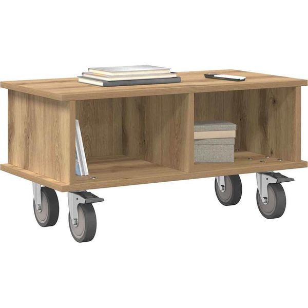 Syfax™ Supporto Tv Rovere Artigianale 68,5 X 35 X 35 Cm-image