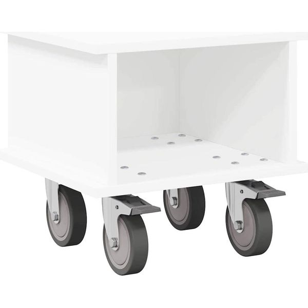 Syfax™ Supporto Tv Bianco 37 X 35 X 35 Cm Legno Multistrato-image