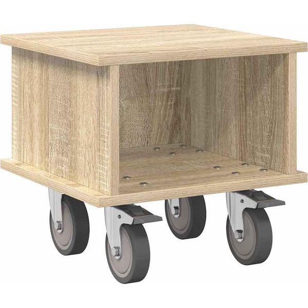 Syfax™ Supporto Tv Rovere Sonoma 37 X 35 X 35 Cm Legno Multistrato-image