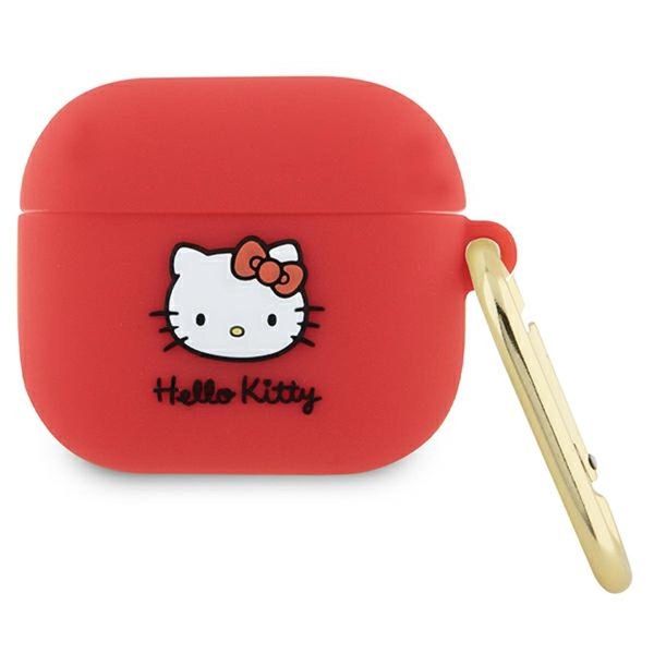 Hello Kitty Hka33Dkhsf Airpods 3 Coverfuksja/Fuschia Silicone 3D Kitty Head-image