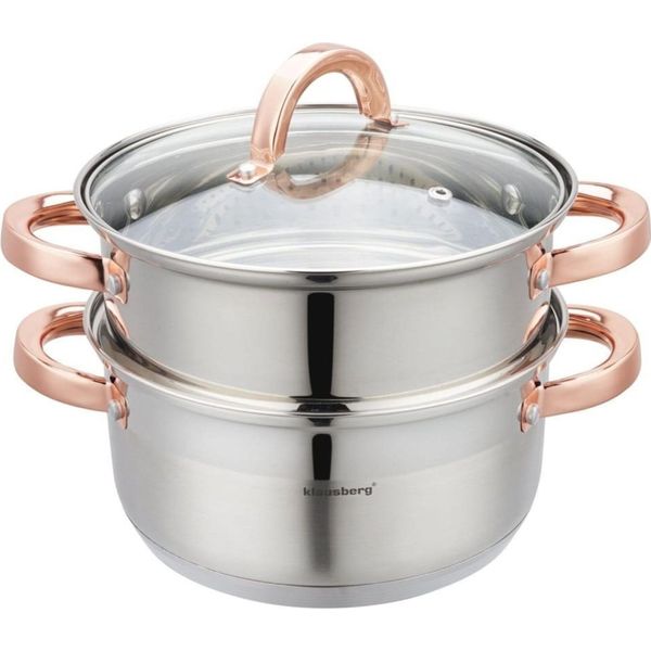 Klausberg Set Vaporiera 20Cm 3 Elementi KB7728-image