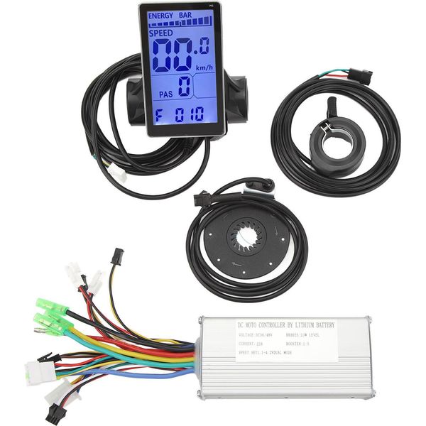 Kit Di Regolazione Della Conversione Al Litio Della Bicicletta 22A M5 Pannello Di Visualizzazione Thumb Throttle Aids Con Connessione Sm Modifica Della Bicicletta Elettrica-image