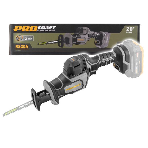 Seghetto A Batteria Procraft Industrial Rs20Abb (Senza Batteria E Caricatore)-image