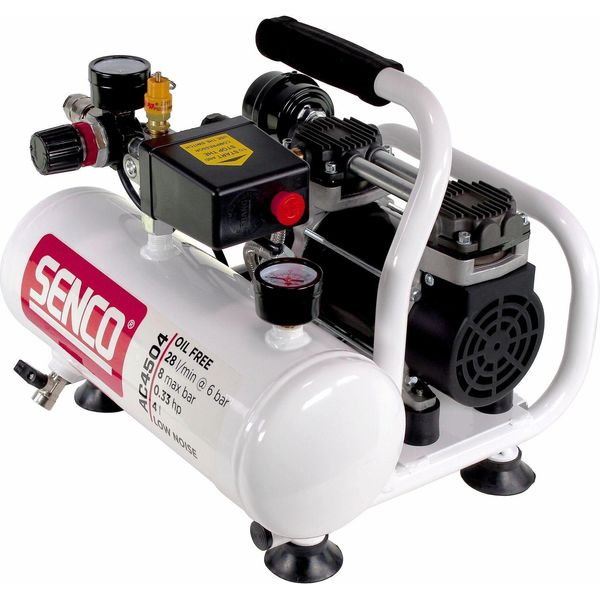 Senco AC4504 Compressore Silenzioso Oil-Free 230V 8Bar 4L Volume ( AFN0024 )-image