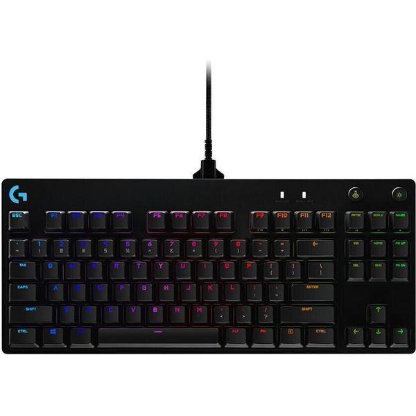 Logitech G Pro Gaming Keyboard Tastatur Usb Qwerty Us International Schwarz (920-009392)-image
