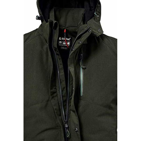 Killtec - Giacca Funzionale Da Uomo Con Cappuccio Senza Zip, (37589), Taglia:M, Colore:Nero (00200)-image