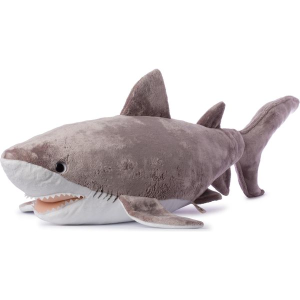 Wwf - Peluche - Grande Squalo Bianco (109 Cm) Realistico Peluche Peluche Peluche Figura-image