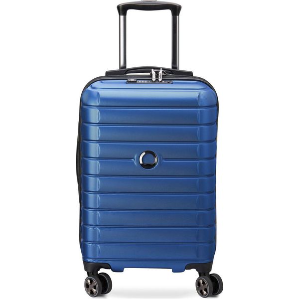 Delsey Paris Carrello Shadow 5.0 Expandable 4DR Cabin Trolley 55 Blue-image