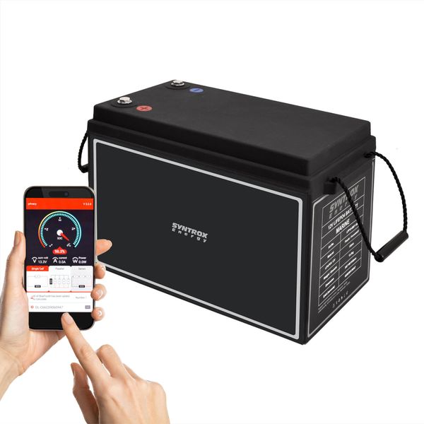 150Ah 12V Lifepo 4 Batteria Al Litio | Batteria Con Bms, Bluetooth-image