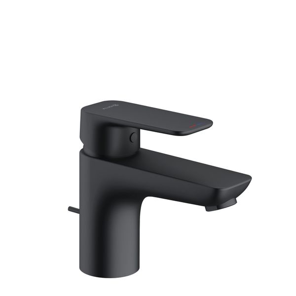 Kludi Pure&Style Mitigeur Monocommandé Pour Lavabo, Hauteur De Bec 75Mm, Avec Garniture D'éCoulement En MéTal, 403823975, 403823975-image